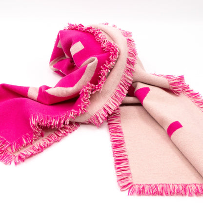 Louis-vuitton Team Louis Scarf Rose Pink