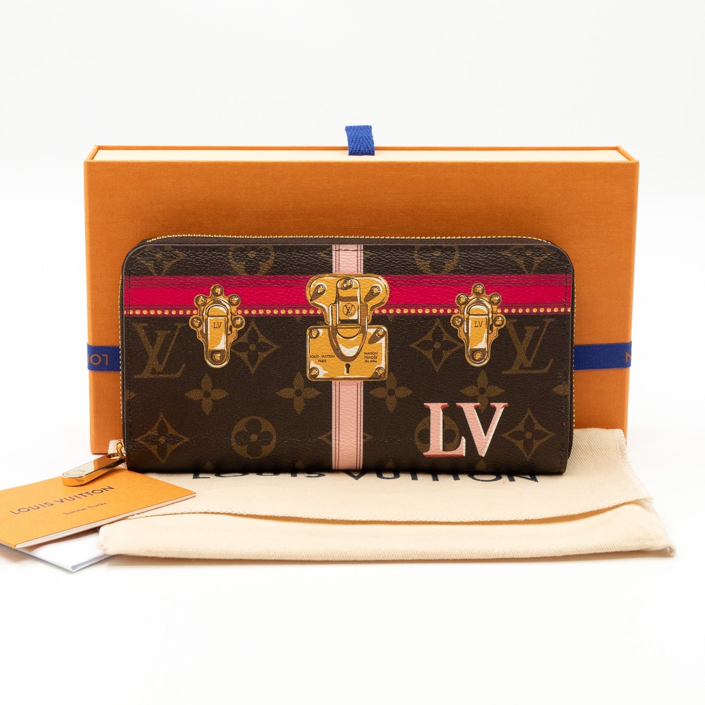 Louis-vuitton Zippy Wallet Monogram Summer Trunks