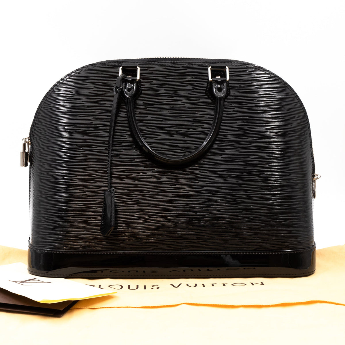 Louis-vuitton Alma GM Epi Electric Black