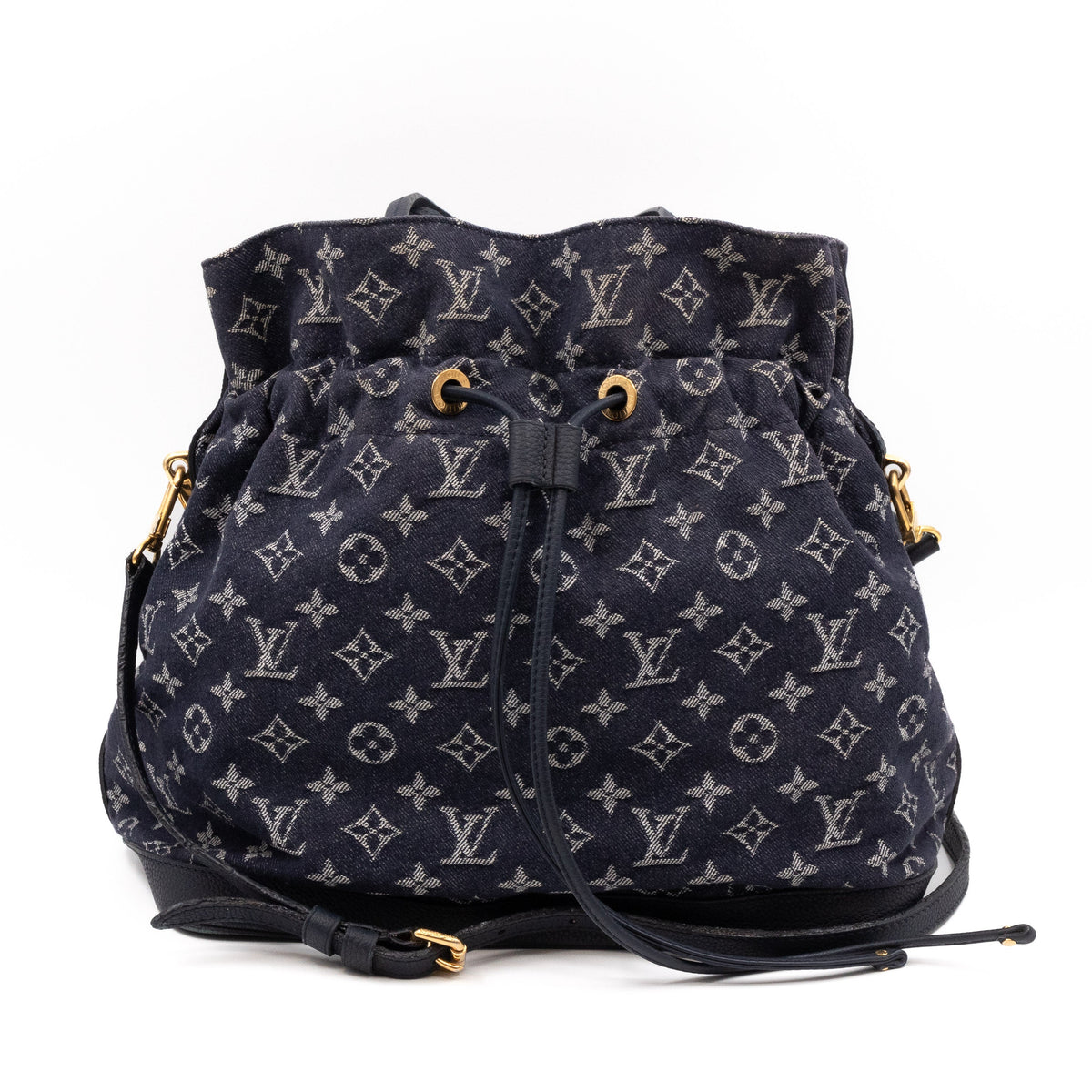 Louis-vuitton Noefull MM Monogram Denim Grand Bleu