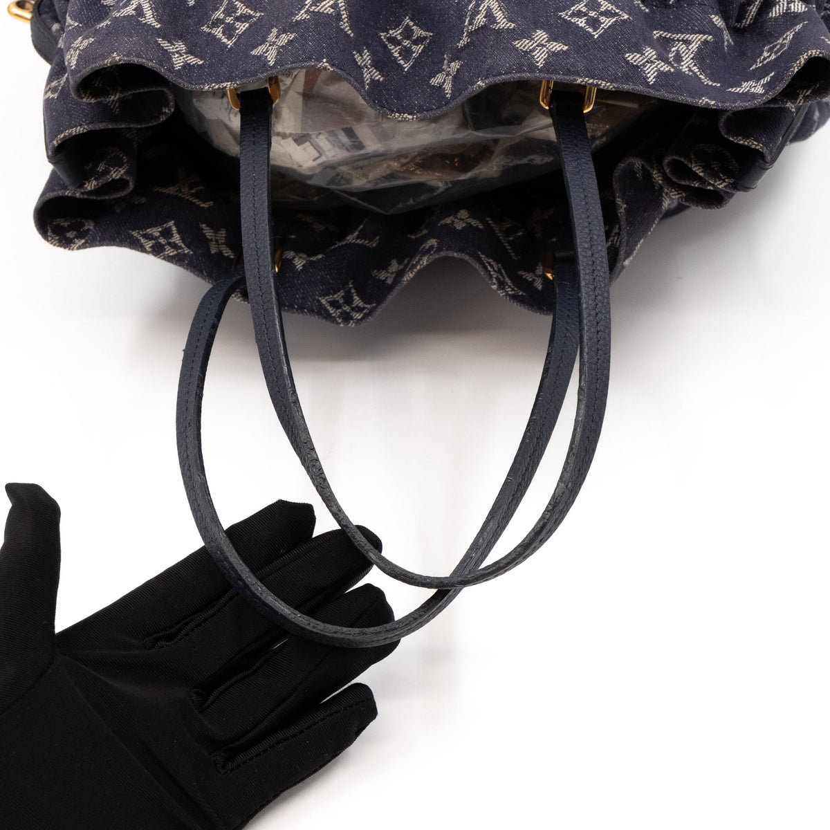 Louis-vuitton Noefull MM Monogram Denim Grand Bleu
