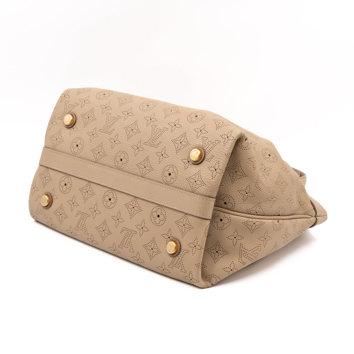 Louis-vuitton Cirrus PM Beige Mahina Leather