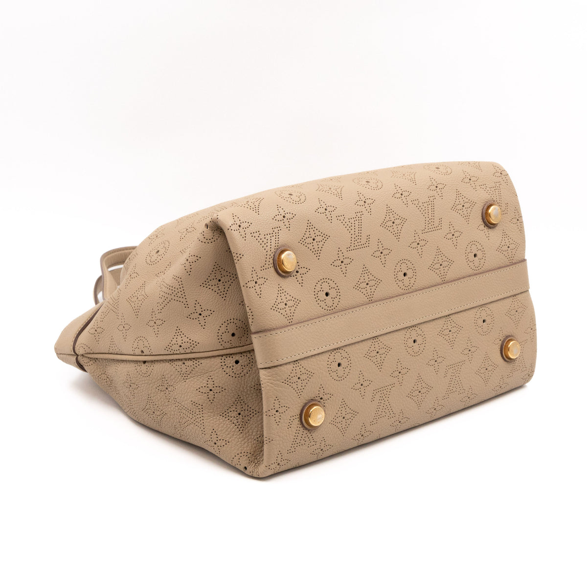 Louis-vuitton Cirrus PM Beige Mahina Leather