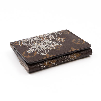 Louis-vuitton Ludlow Wallet Monogram Dentelle Silver