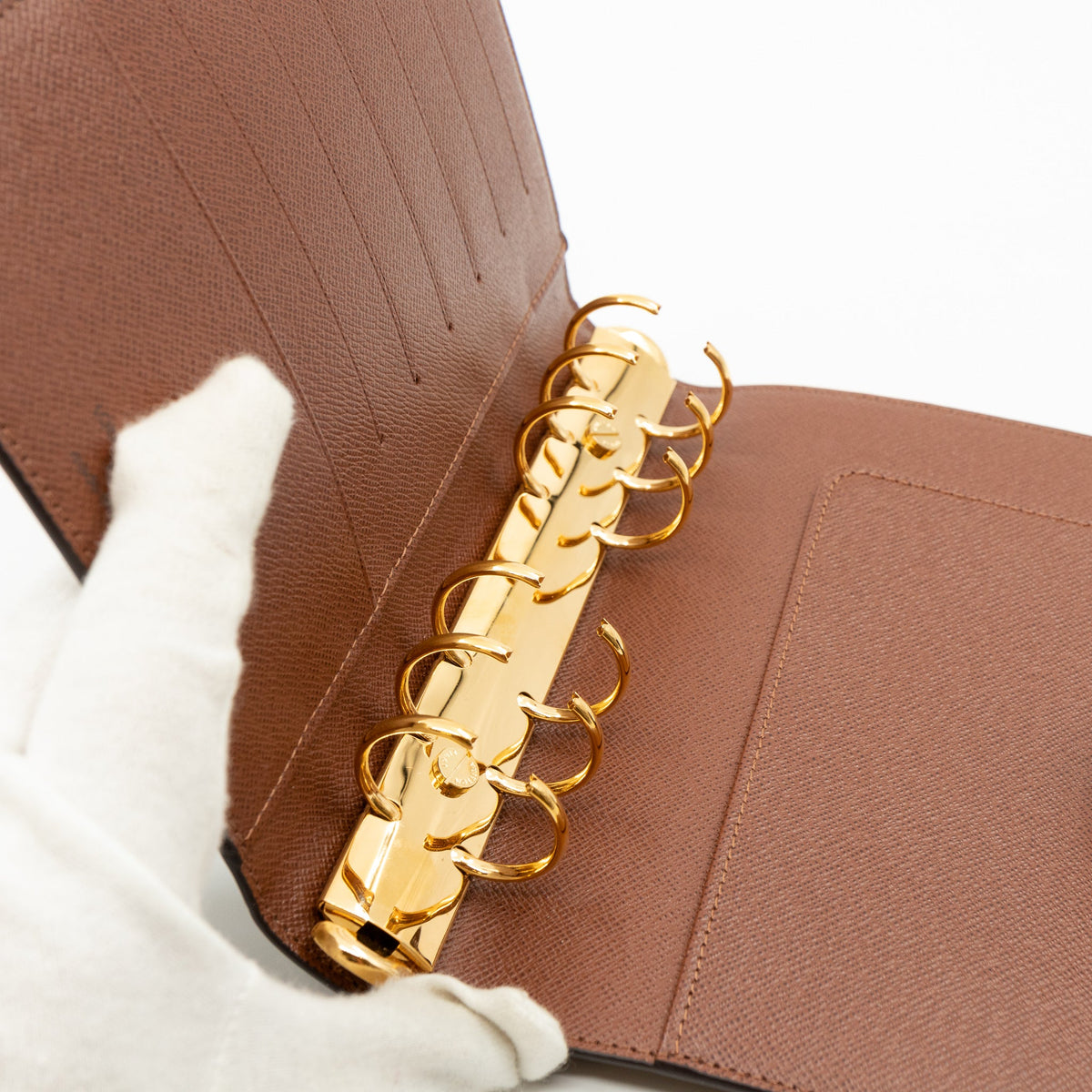 Louis-vuitton Medium Ring Agenda Cover Monogram
