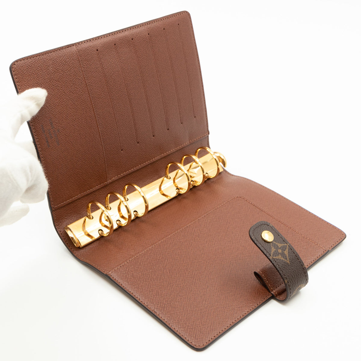 Louis-vuitton Medium Ring Agenda Cover Monogram