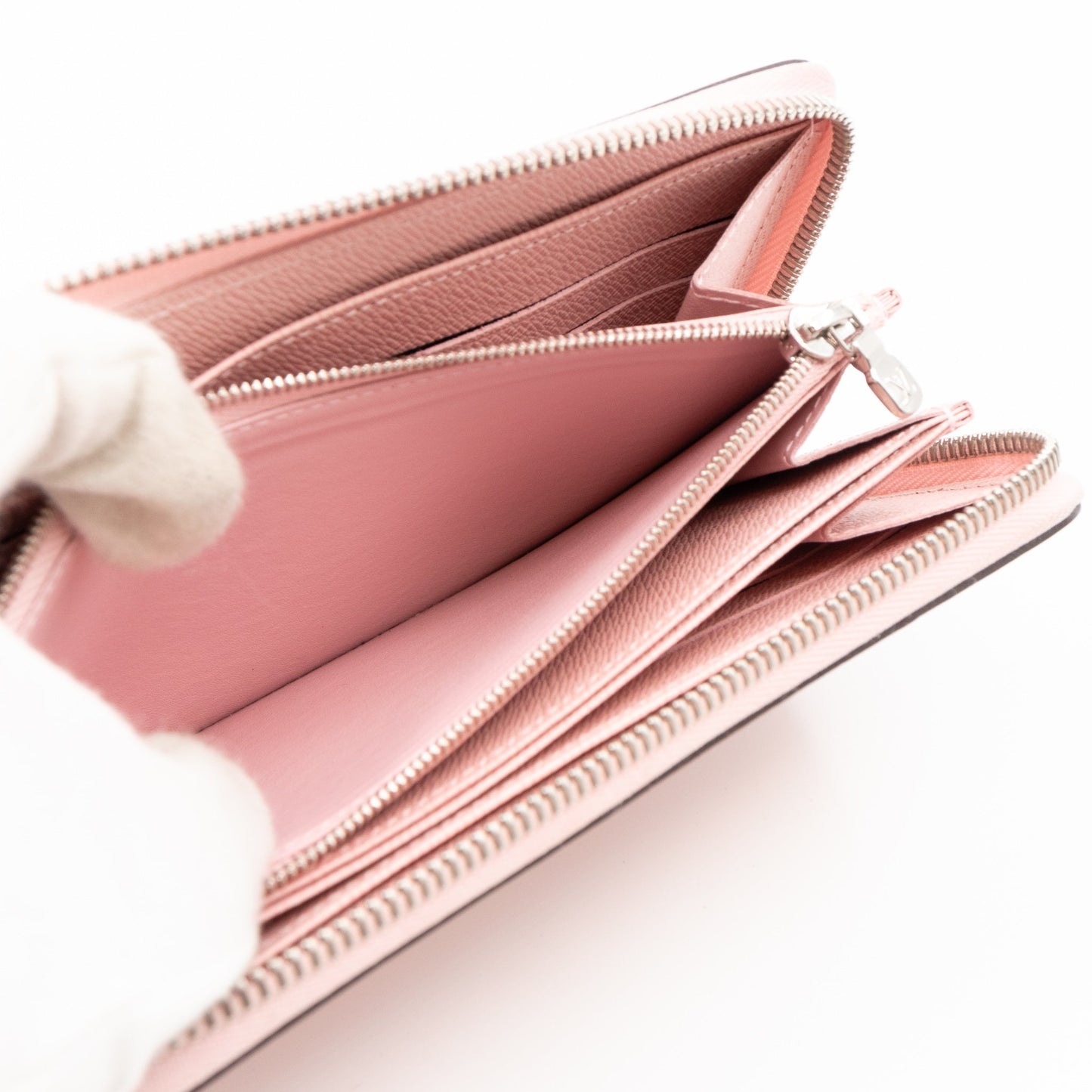 Louis-vuitton Zippy Wallet Epi Leather Rose Ballerine