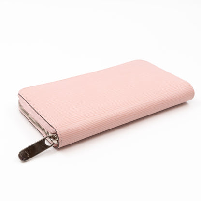 Louis-vuitton Zippy Wallet Epi Leather Rose Ballerine