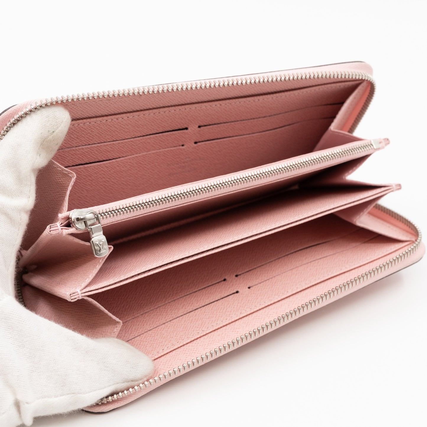 Louis-vuitton Zippy Wallet Epi Leather Rose Ballerine