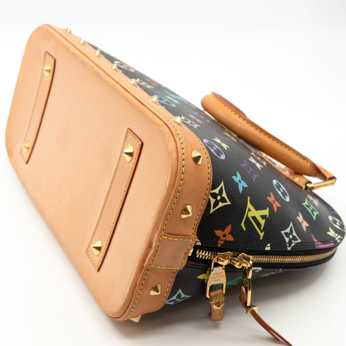 Louis-vuitton Alma PM Multicolore Black