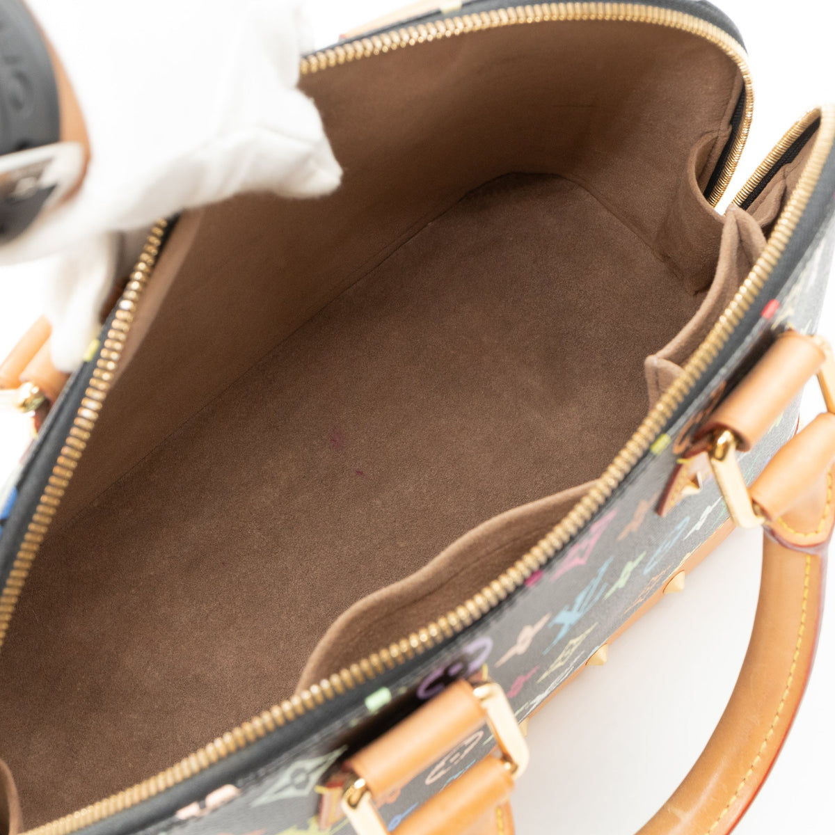Louis-vuitton Alma PM Multicolore Black