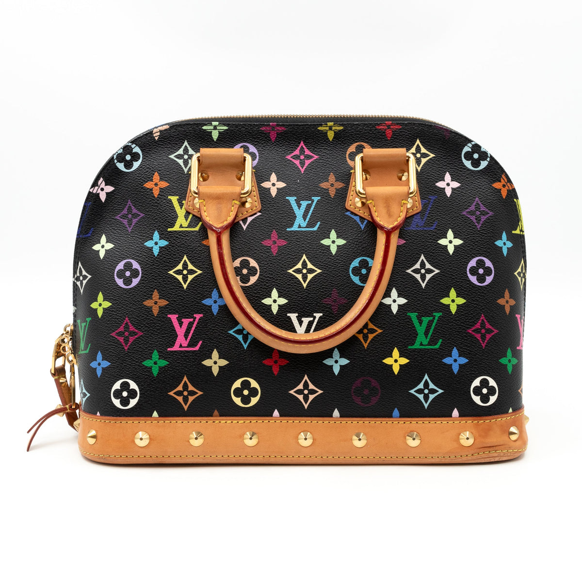 Louis-vuitton Alma PM Multicolore Black
