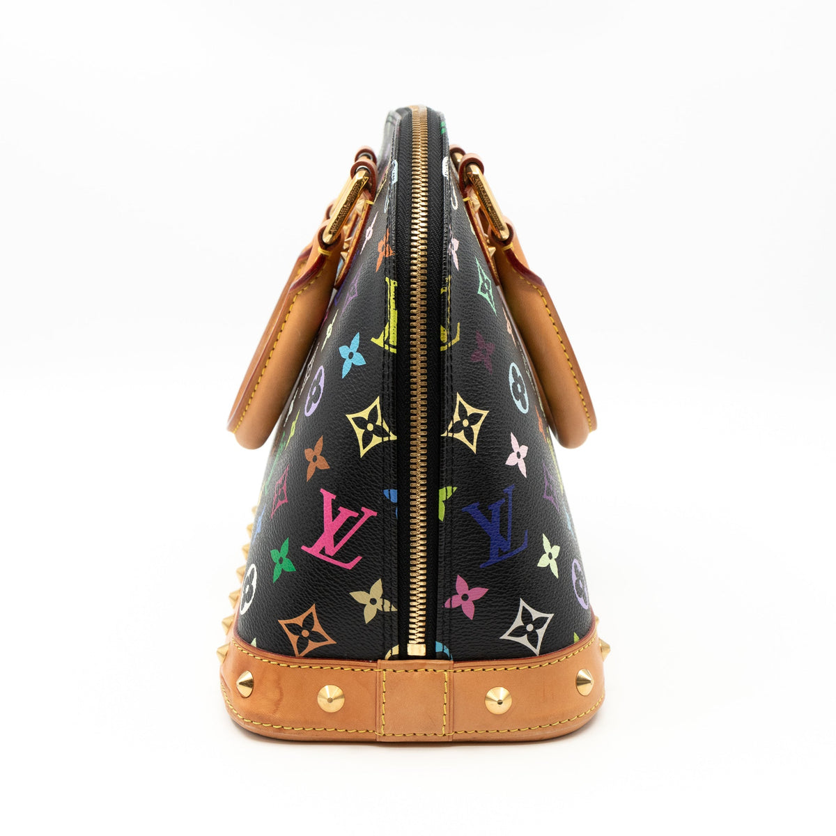 Louis-vuitton Alma PM Multicolore Black