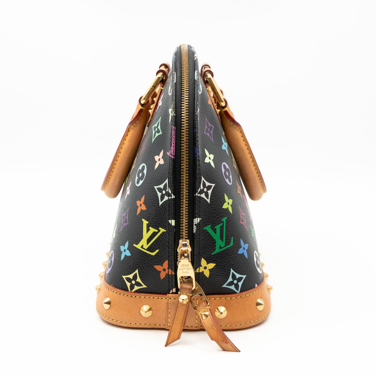 Louis-vuitton Alma PM Multicolore Black