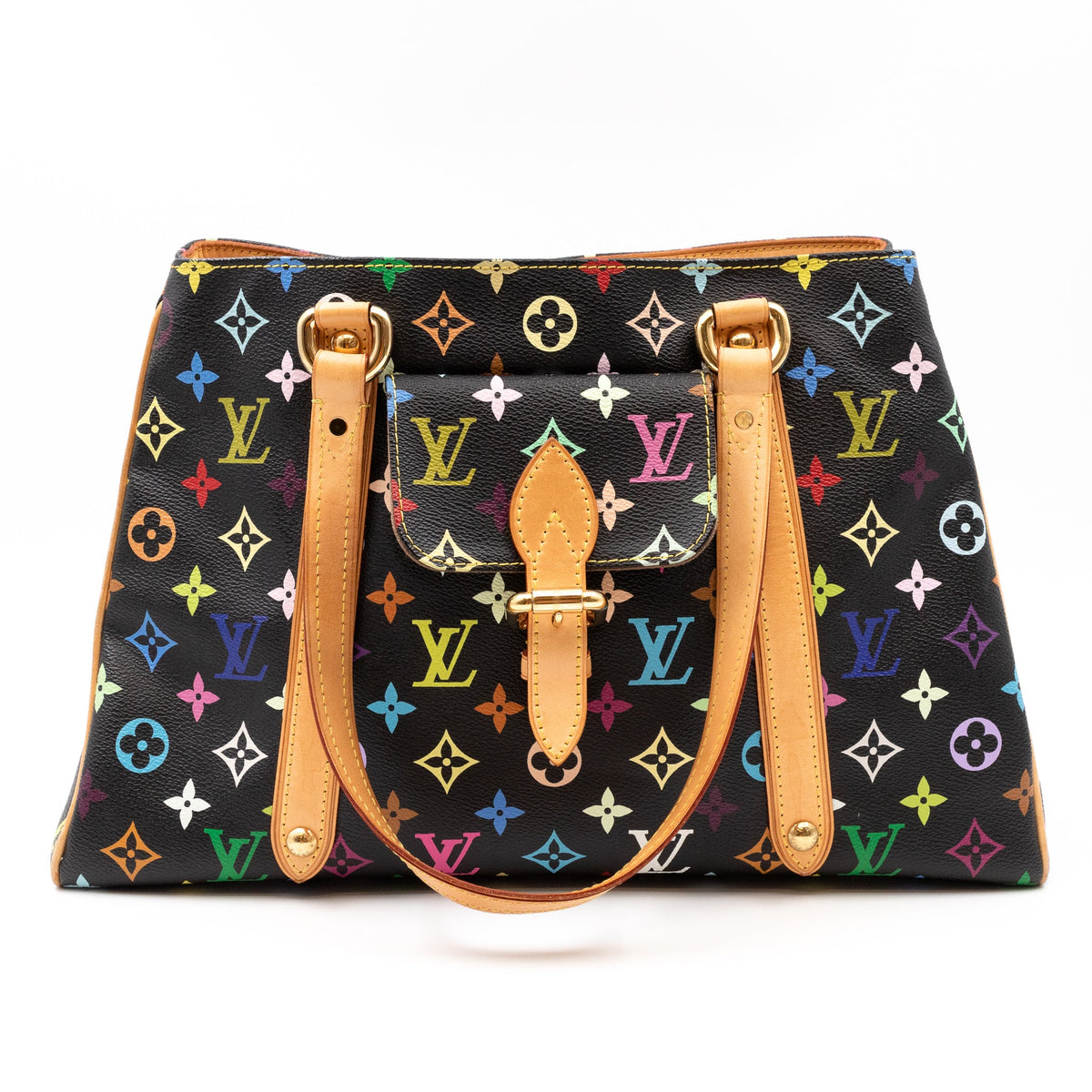 Louis-vuitton Aurelia MM Multicolore Black