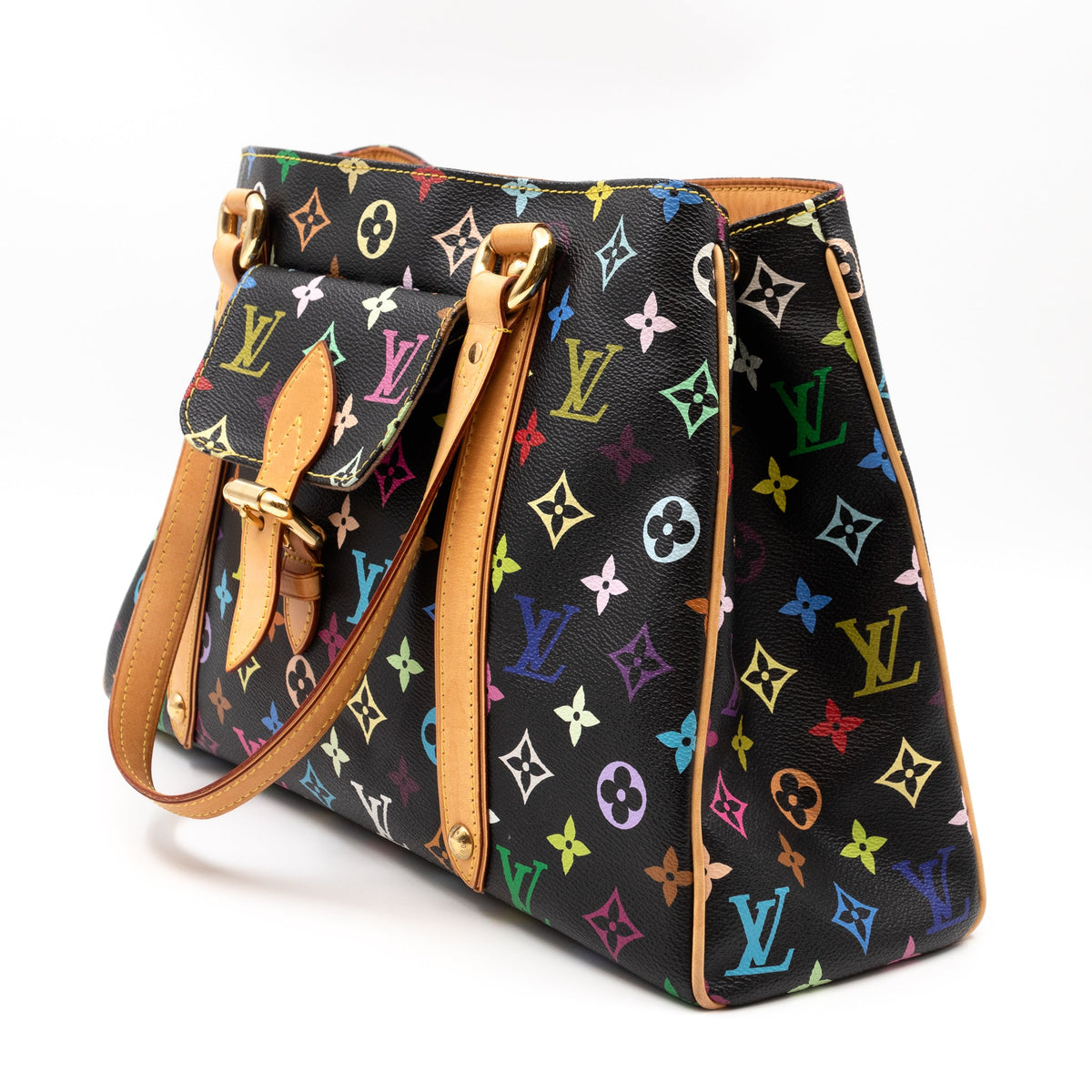Louis-vuitton Aurelia MM Multicolore Black
