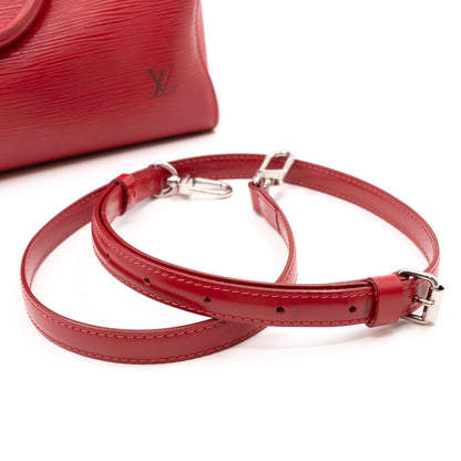 Louis-vuitton Speedy 30 Epi Leather Red & Strap