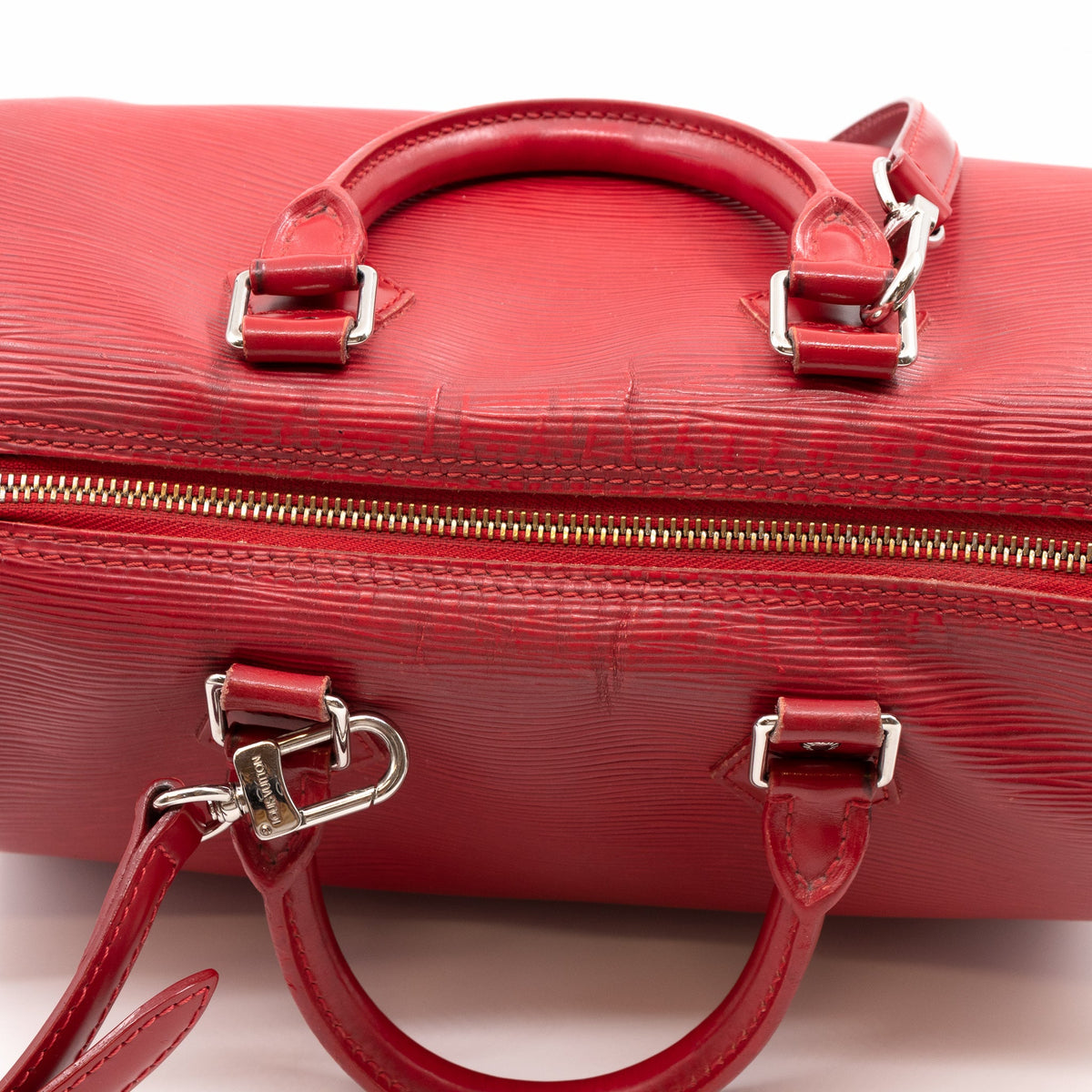 Louis-vuitton Speedy 30 Epi Leather Red & Strap