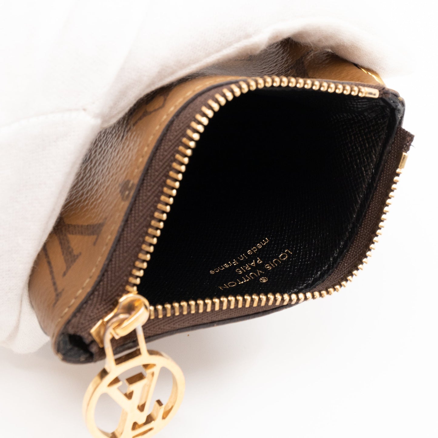 Louis-vuitton Trio Pouch Medium Monogram Reverse