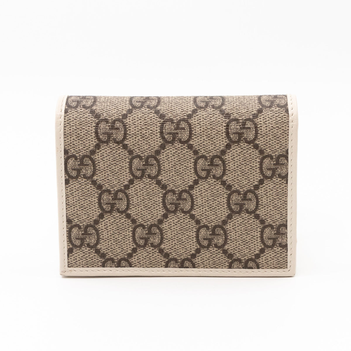 Horsebit 1955 Card Case GG Supreme White