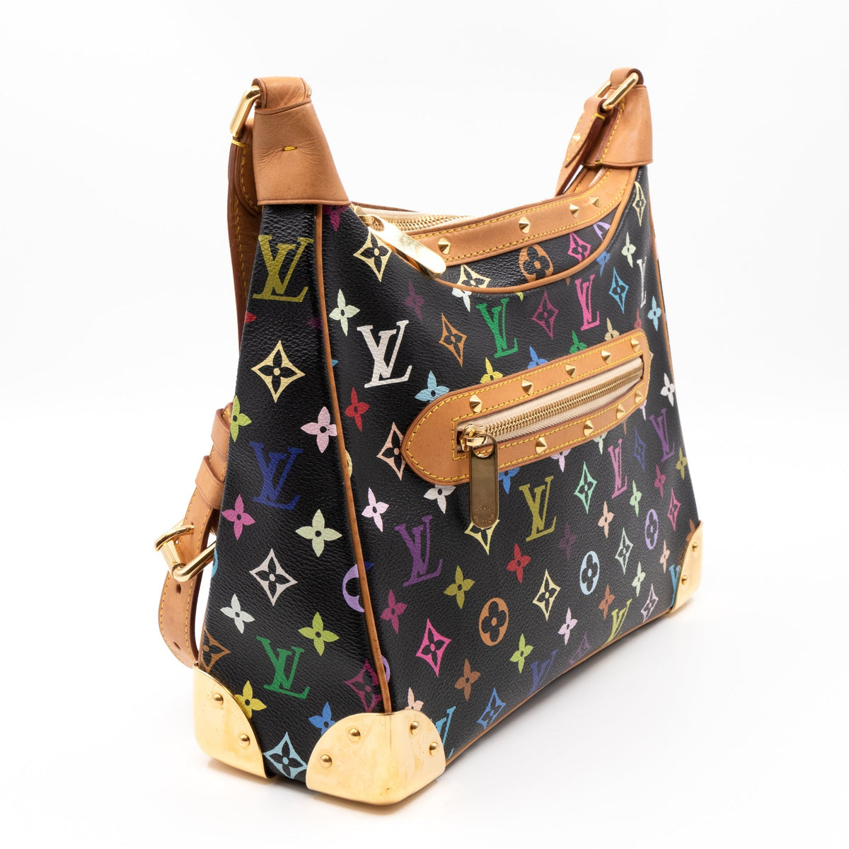Louis-vuitton Boulogne Multicolore Black