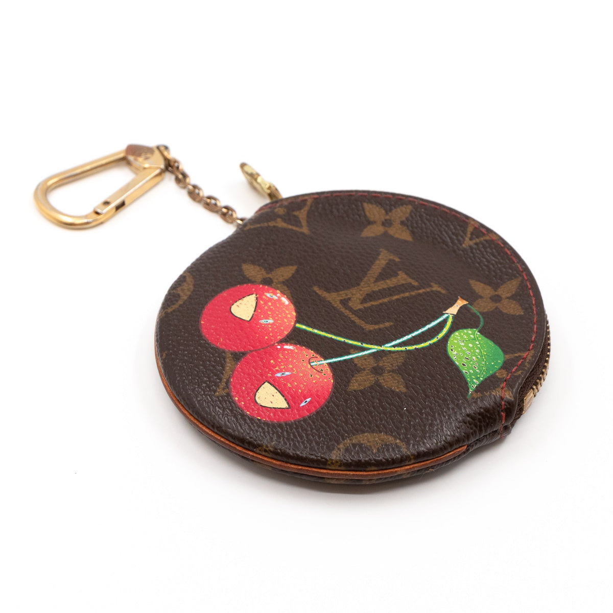 Louis-vuitton Round Coin Purse Monogram Cerises