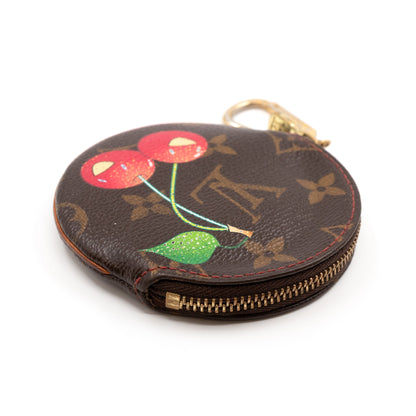 Louis-vuitton Round Coin Purse Monogram Cerises
