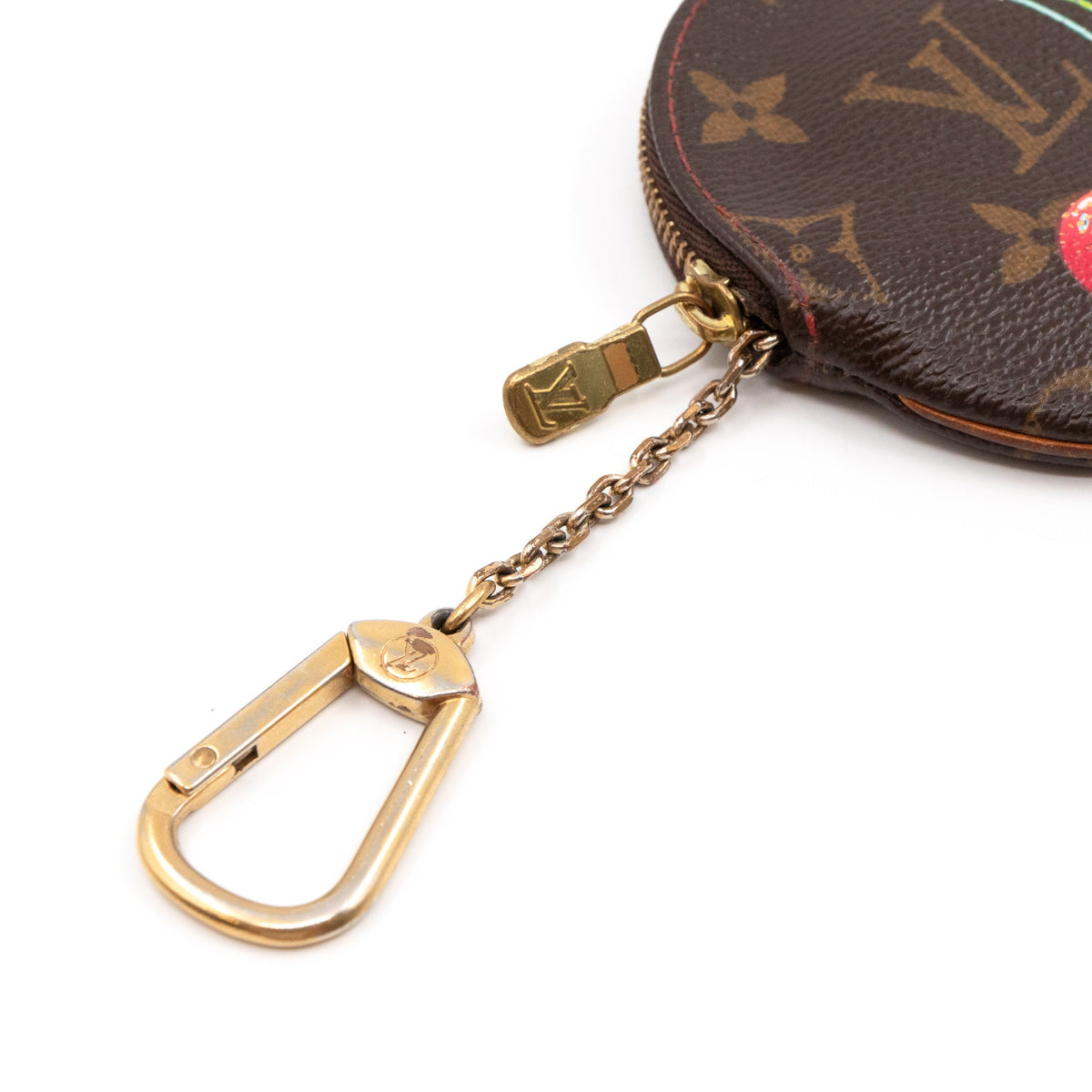 Louis-vuitton Round Coin Purse Monogram Cerises