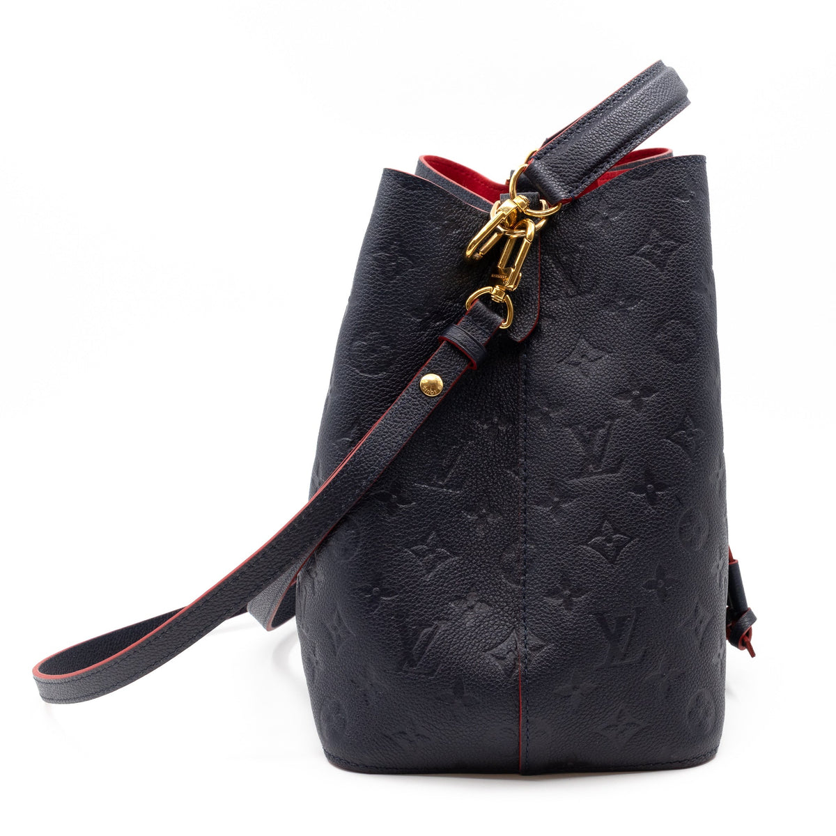 Louis-vuitton NéoNoé MM Monogram Empreinte Marine Rouge
