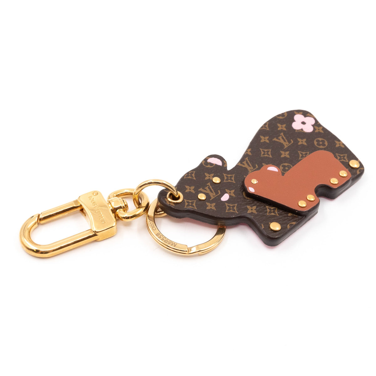 Louis-vuitton Mummy and Baby Bear Bag Charm and Key Holder