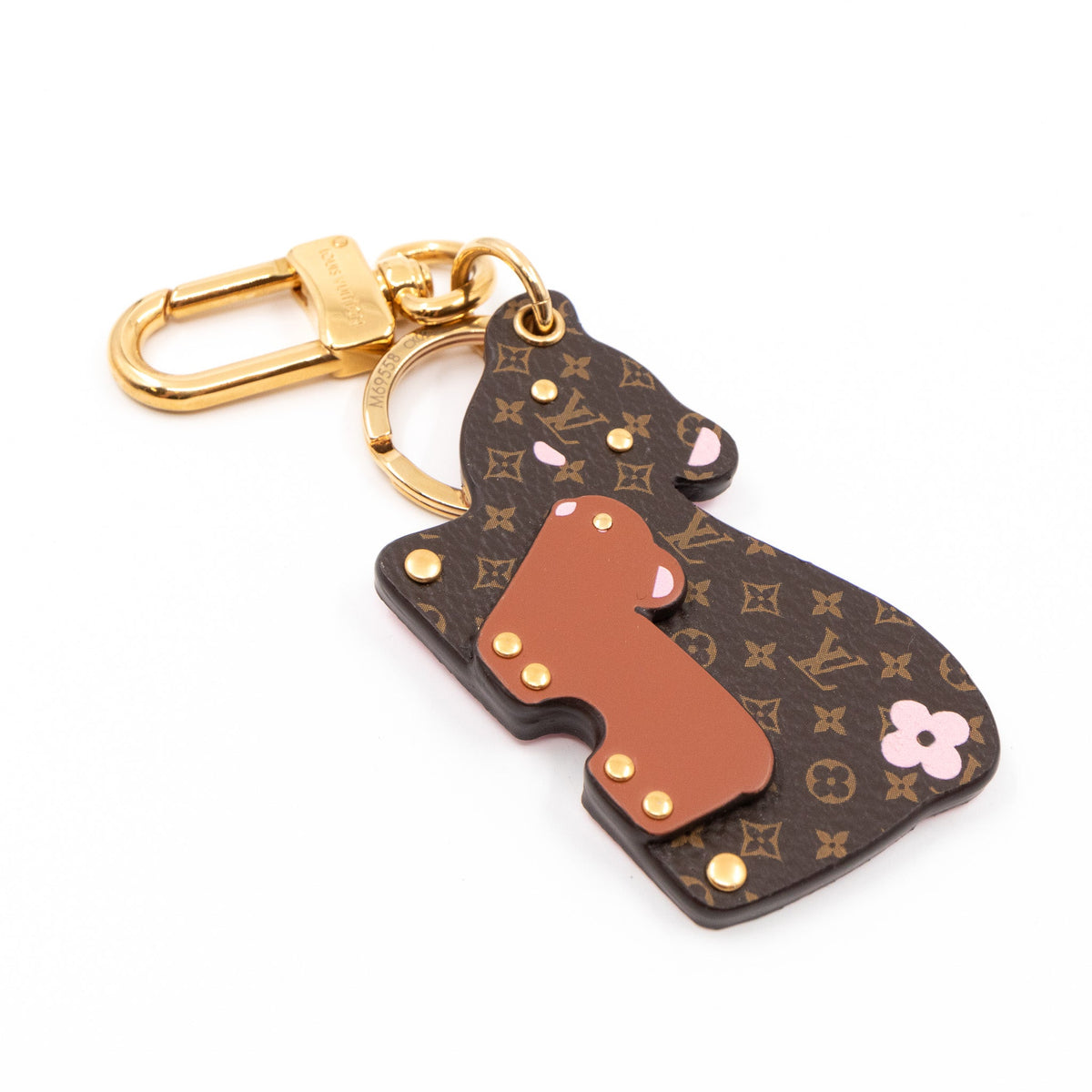 Louis-vuitton Mummy and Baby Bear Bag Charm and Key Holder