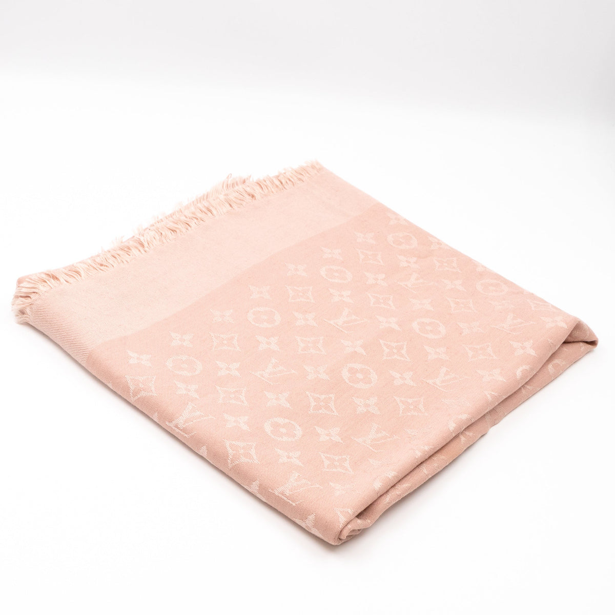 Louis-vuitton Monogram Shawl Rose Ballerine