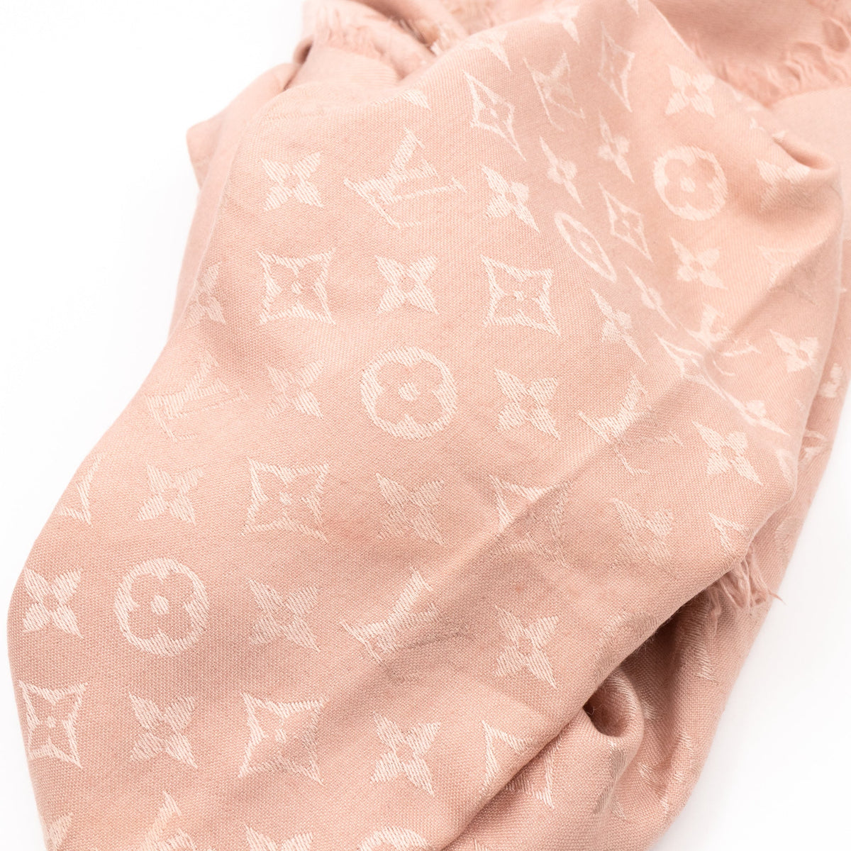 Louis-vuitton Monogram Shawl Rose Ballerine