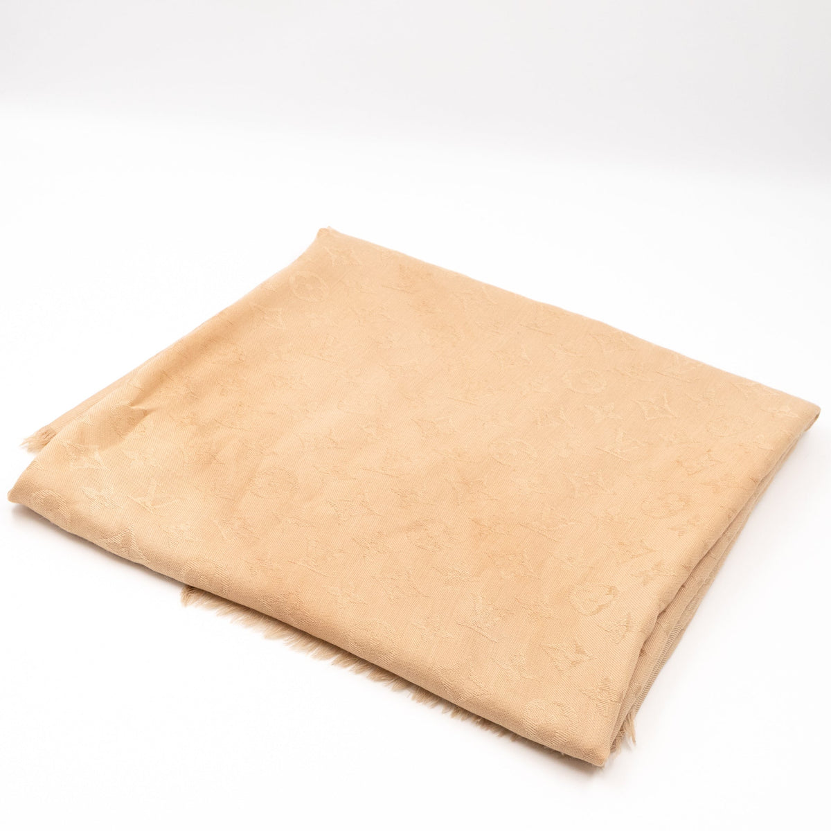 Louis-vuitton Monogram Shawl Beige