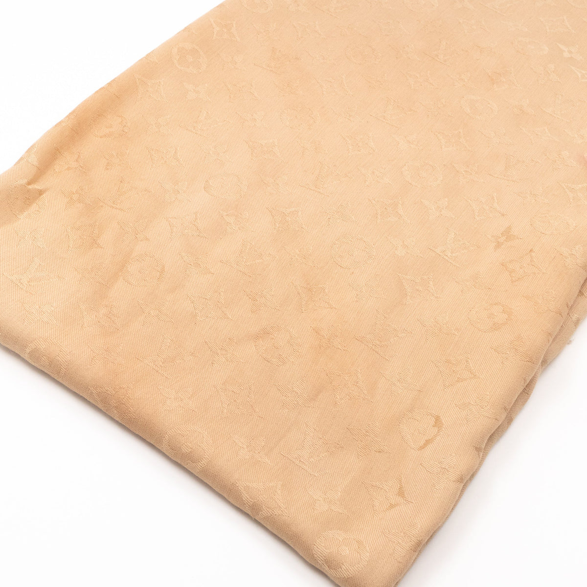 Louis-vuitton Monogram Shawl Beige