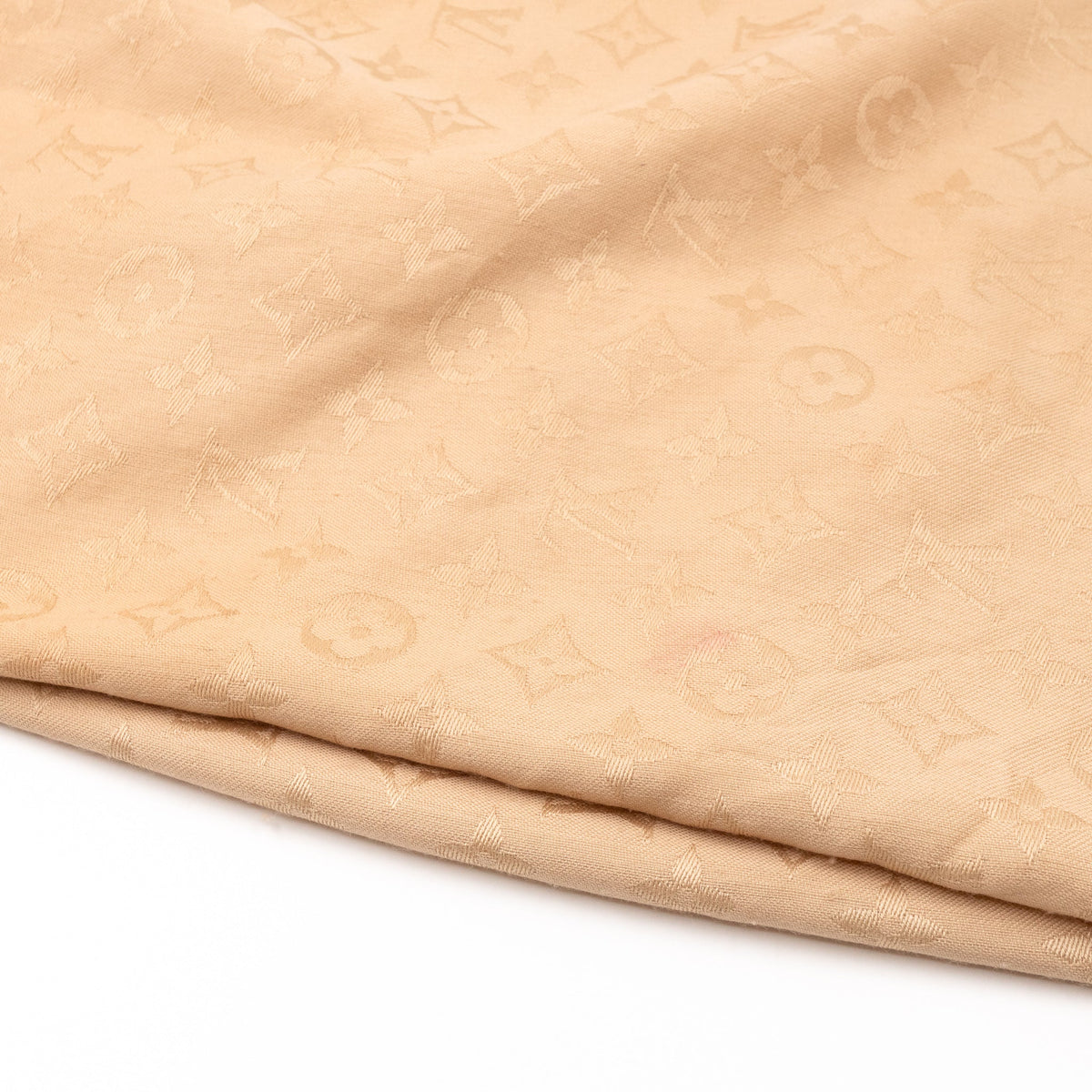 Louis-vuitton Monogram Shawl Beige