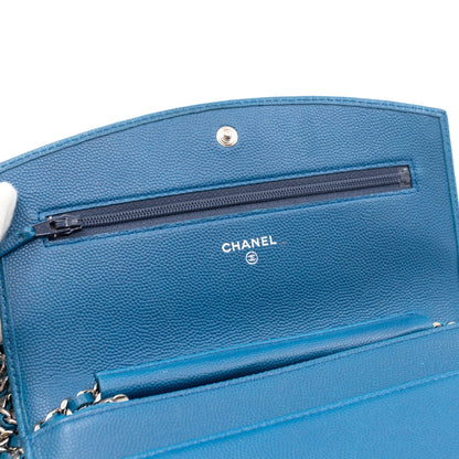 Wallet On Chain Blue Caviar Silver