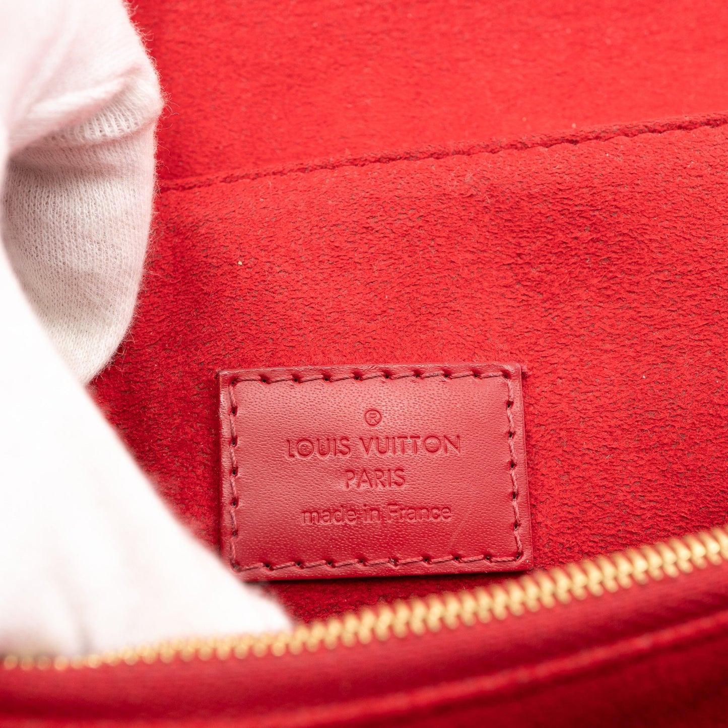 Louis-vuitton Caissa Chain Clutch Damier Ebene