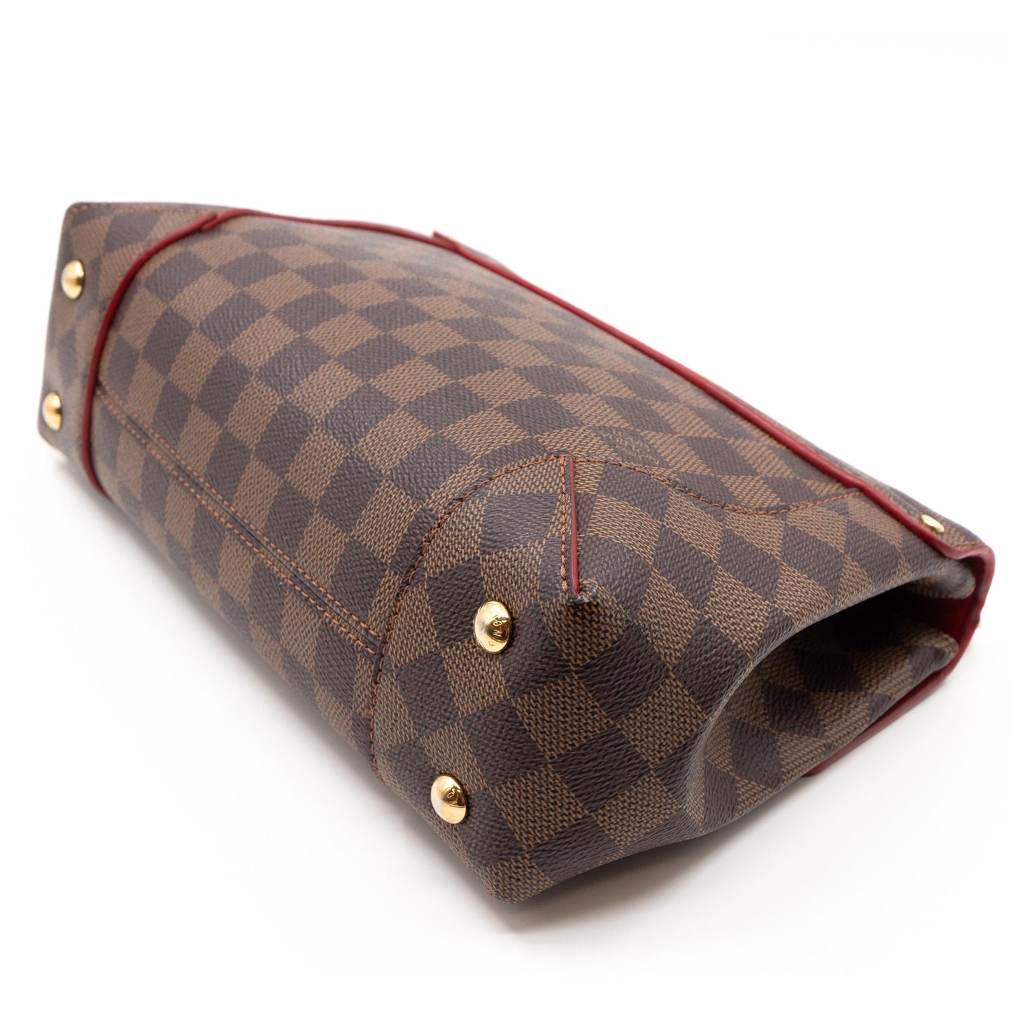 Louis-vuitton Caissa Chain Clutch Damier Ebene