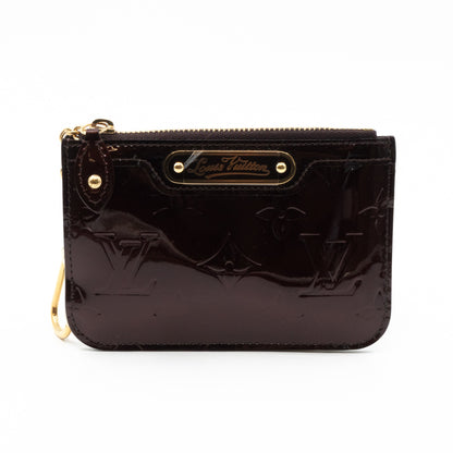 Louis-vuitton Key Pouch Vernis Amarante