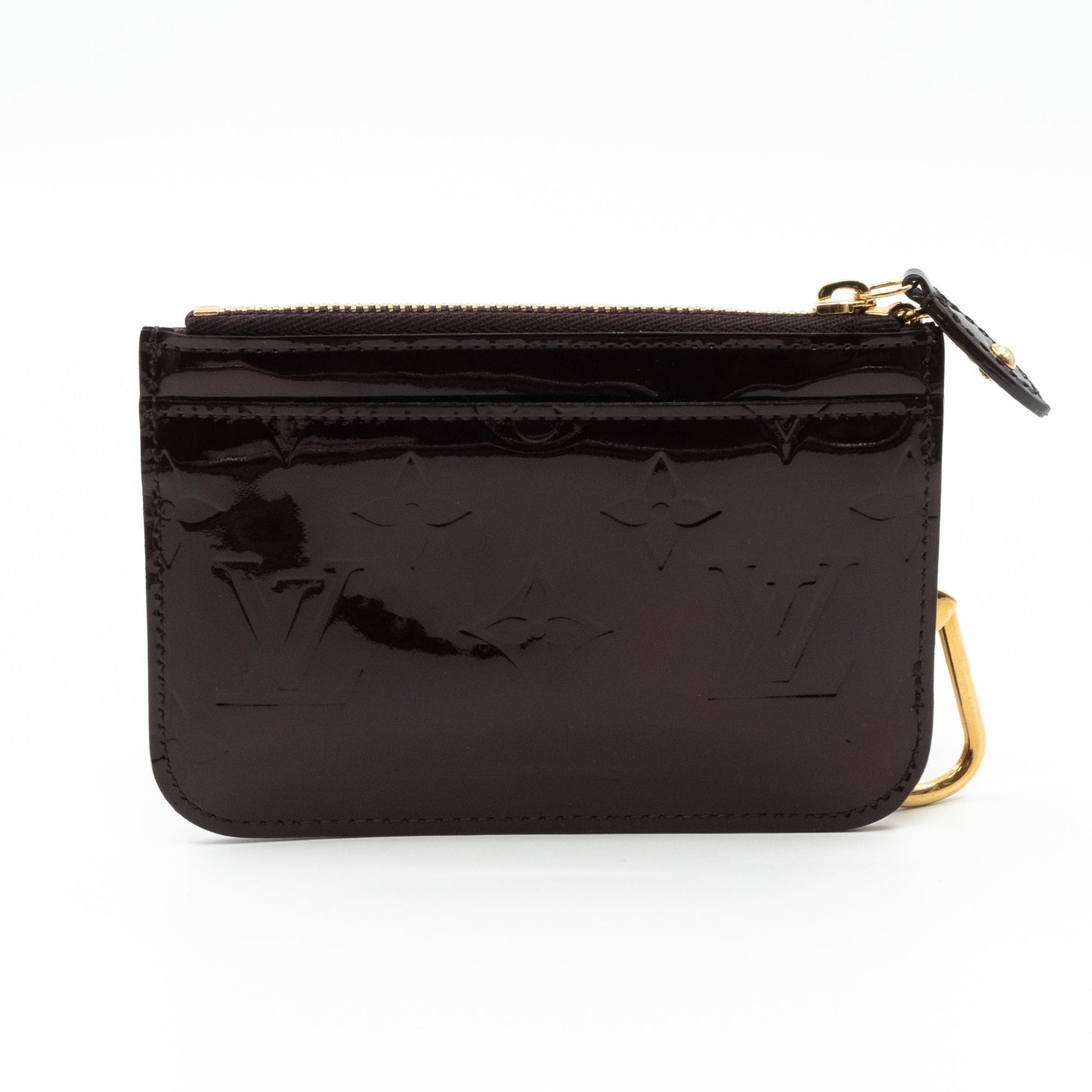 Louis-vuitton Key Pouch Vernis Amarante