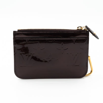 Louis-vuitton Key Pouch Vernis Amarante