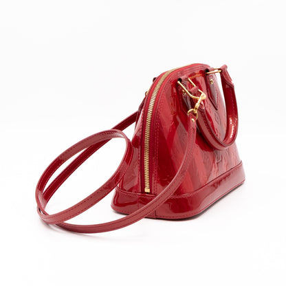 Louis-vuitton Alma BB Vernis Rayures