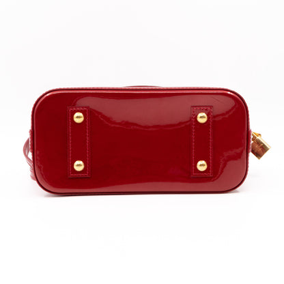 Louis-vuitton Alma BB Vernis Rayures