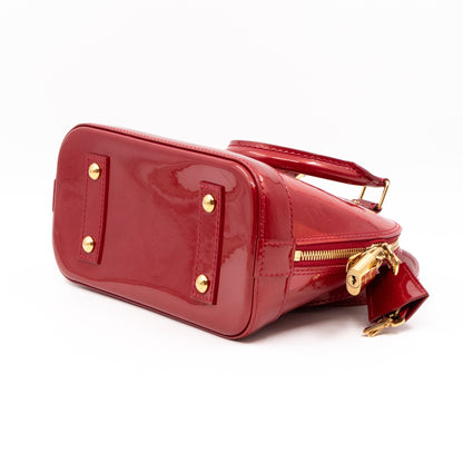 Louis-vuitton Alma BB Vernis Rayures