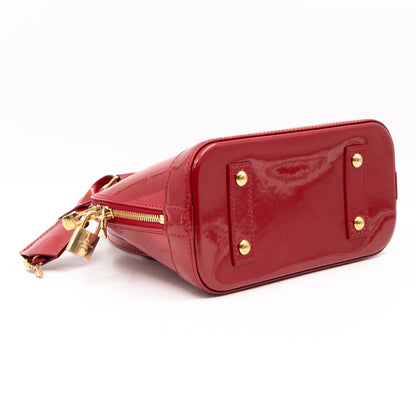Louis-vuitton Alma BB Vernis Rayures