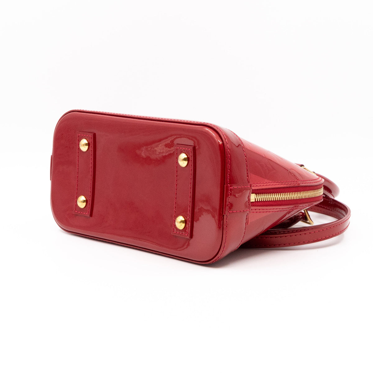 Louis-vuitton Alma BB Vernis Rayures