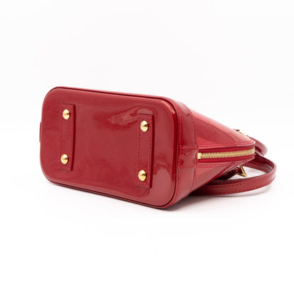 Louis-vuitton Alma BB Vernis Rayures