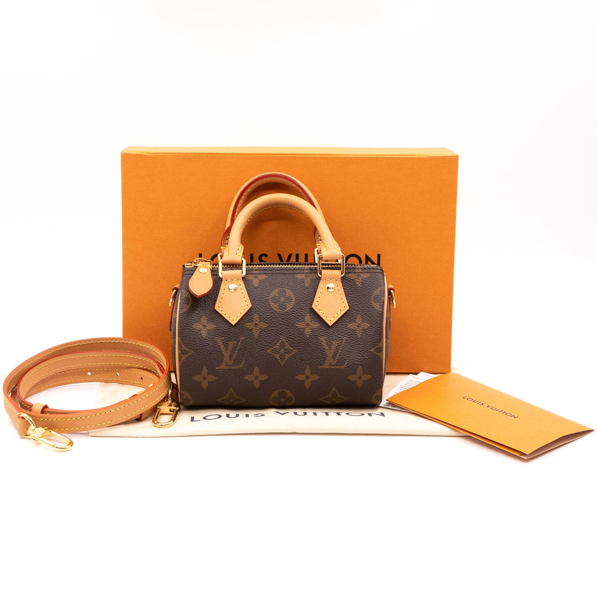 Louis-vuitton Nano Speedy Monogram
