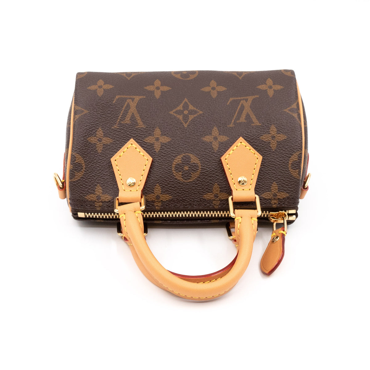 Louis-vuitton Nano Speedy Monogram